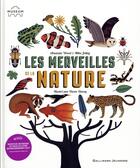 Couverture du livre « Les merveilles de la nature » de Owen Davey et Jolley Mike et Amanda Wood aux éditions Gallimard-jeunesse
