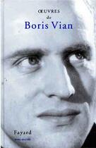 Couverture du livre « Oeuvres t.6 » de Boris Vian aux éditions Fayard