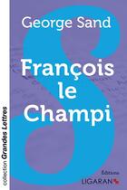 Couverture du livre « François le Champi » de George Sand aux éditions Books On Demand