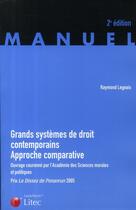 Couverture du livre « Les grands systèmes de droit contemporain » de Raymond Legeais aux éditions Lexisnexis