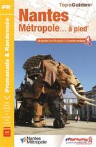 Couverture du livre « Nantes métropole et ses environs pied » de  aux éditions Ffrp