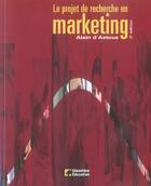 Couverture du livre « Projet de recherche en marketing (3eme edition) (le) (3e édition) » de Alain D' Astous aux éditions Cheneliere Mcgraw-hill