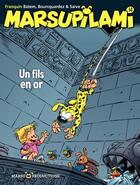 Couverture du livre « Marsupilami Tome 14 : un fils en or » de Batem et Olivier Saive et Andre Franquin et Jean-Michel Bourcquardez aux éditions Marsu