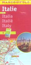 Couverture du livre « Italie 1/650.000 (carte + guide) » de  aux éditions Mairdumont