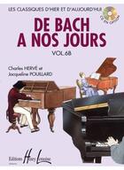 Couverture du livre « De bach a nos jours vol.6b --- piano » de Herve Ch/Pouillard J aux éditions Henry Lemoine