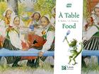 Couverture du livre « À table ; food » de Guillaume Trannoy et Regine Bobee aux éditions Leon Art Stories