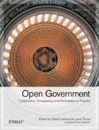 Couverture du livre « Open government » de Daniel Lathrop aux éditions O'reilly Media