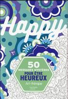 Couverture du livre « Art-thérapie ; 50 messages mystères pour être heureux » de Manon Bucciarelli aux éditions Hachette Pratique