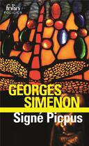 Couverture du livre « Signé Picpus » de Georges Simenon aux éditions Folio