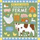 Couverture du livre « Mon livre paysage : Bonjour, la ferme » de Louise Lockhart aux éditions Gallimard-jeunesse