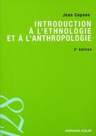 Couverture du livre « Introduction à l'ethnologie et à l'anthropologie » de Jean Copans aux éditions Armand Colin