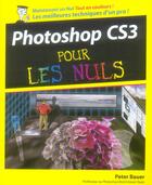 Couverture du livre « Photoshop cs3 pour les nuls » de Peter Bauer aux éditions First Interactive