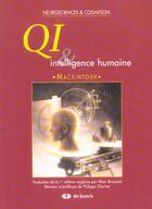 Couverture du livre « QI & INTELLIGENCE HUMAINE » de Nj Mackintosh aux éditions De Boeck Superieur