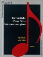 Couverture du livre « Mozart ; morceaux pour piano » de Wolfgang-Amadeus Mozart aux éditions Place Des Victoires/kmb