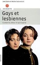 Couverture du livre « Gays et lesbiennes ; humanité, amour et spiritualité » de Michel Salamolard et Jose Davin aux éditions Saint Augustin