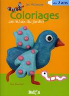 Couverture du livre « Les patamuse ; coloriage ; animaux du jardin » de  aux éditions Le Ballon