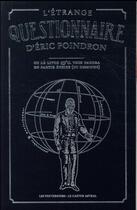 Couverture du livre « L'étrange questionnaire d'Eric Poindron » de Eric Poindron aux éditions Castor Astral