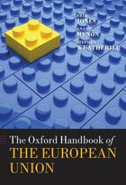 Couverture du livre « The Oxford Handbook of the European Union » de Menon Anand aux éditions Oup Oxford