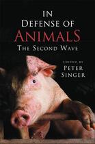 Couverture du livre « In Defense of Animals » de Peter Singer aux éditions Wiley-blackwell