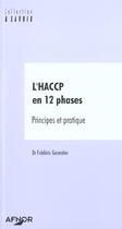 Couverture du livre « L'Haccp En 12 Etapes ; Principes Et Pratique » de F Genestier aux éditions Memento A Savoir