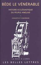 Couverture du livre « Histoire ecclesiastique du peuple anglais t1 » de Bede Le Venerable aux éditions Belles Lettres