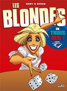 Couverture du livre « Les blondes Hors-Série Tome 12 : best of en 3D Tome 4 ; en trois dés ! » de Dzack et Gaby aux éditions Soleil