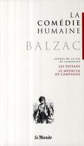 Couverture du livre « La comédie humaine t.19 » de Honoré De Balzac aux éditions Garnier