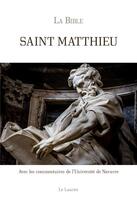 Couverture du livre « Evangile selon Saint Matthieu » de Universite De Navarr aux éditions Le Laurier