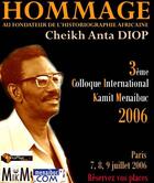 Couverture du livre « Hommage du Cameroun au professeur Cheikh Anta Diop » de  aux éditions Menaibuc