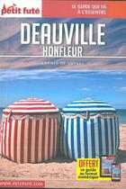 Couverture du livre « GUIDE PETIT FUTE ; CARNETS DE VOYAGE : Deauville, Honfleur » de Collectif Petit Fute aux éditions Le Petit Fute