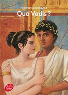 Couverture du livre « Quo vadis ? » de Henryk Sienkiewicz aux éditions Le Livre De Poche Jeunesse