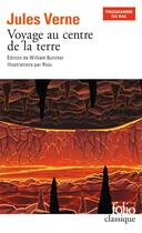 Couverture du livre « Voyage au centre de la Terre » de Jules Verne aux éditions Folio