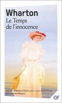 Couverture du livre « Le temps de l'innocence » de Edith Wharton aux éditions Flammarion