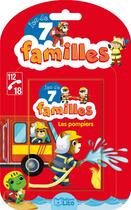 Couverture du livre « Jeu 7 familles pompiers » de  aux éditions Lito