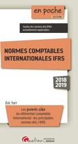 Couverture du livre « Normes comptables internationales IFRS » de Eric Tort aux éditions Gualino