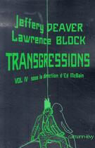 Couverture du livre « Transgressions Tome 4 » de Deaver-J+Block-L aux éditions Calmann-levy