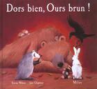 Couverture du livre « Dors bien, ours brun » de Jane Chapman aux éditions Milan