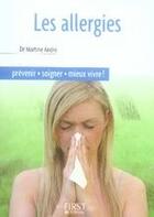 Couverture du livre « Les allergies » de Martine Andre aux éditions First