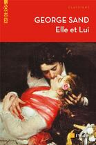 Couverture du livre « Elle et lui » de George Sand aux éditions Editions De L'aube