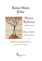 Couverture du livre « Rimes, rythmes » de Rainer Maria Rilke aux éditions Ressouvenances
