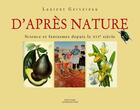 Couverture du livre « D'après nature » de Laurent Gervereau aux éditions Alternatives