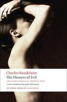 Couverture du livre « The Flowers of Evil » de Charles Baudelaire aux éditions Oup Oxford