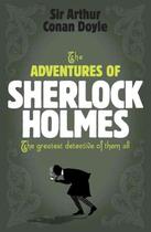 Couverture du livre « The adventures of Sherlock Holmes » de Arthur Conan Doyle aux éditions 