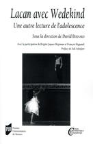 Couverture du livre « Lacan avec Wedekind ; une autre lecture de l'adolescence » de David Bernard aux éditions Pu De Rennes