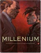 Couverture du livre « Millénium Tome 3 : la fille qui rêvait d'un bidon d'essence et d'une allumette Tome 1 » de Sylvain Runberg et Man aux éditions Dupuis