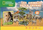 Couverture du livre « Les animaux de la savane » de  aux éditions National Geographic Kids