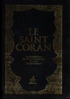 Couverture du livre « Saint Coran » de Revelation aux éditions Albouraq