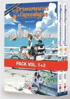 Couverture du livre « Les promeneuses de l'apocalypse : coffret Tomes 1 et 2 » de Sakae Saito aux éditions Bamboo