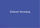 Couverture du livre « Siebren versteeg » de Versteeg Siebren aux éditions Dap Artbook