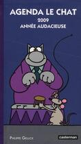 Couverture du livre « Le chat ; mini agenda (édition 2009) » de Philippe Geluck aux éditions Casterman